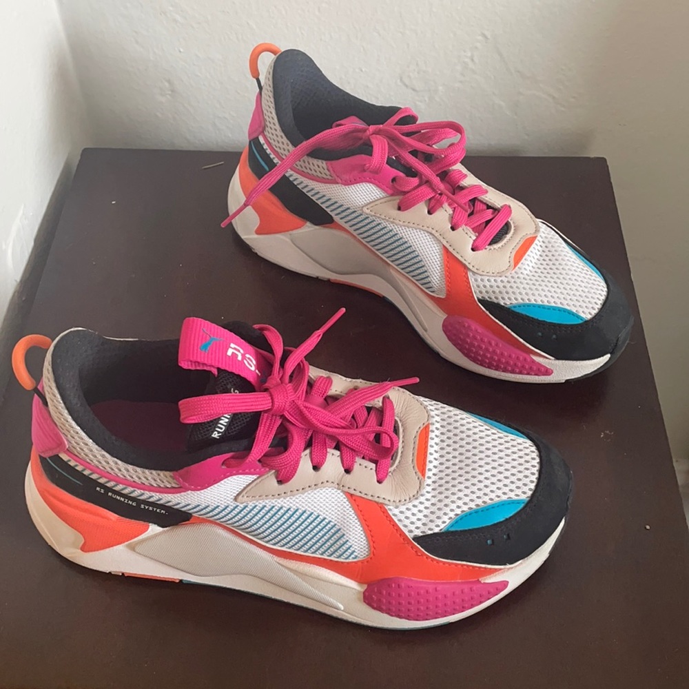 Women's Puma Multi-Color Running Sneakers - size 8.5